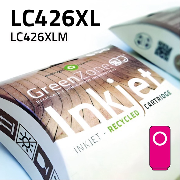 [GBCLC426XM] Cartucho Brother LC426XL magenta | 5.000 páginas | Green Zone