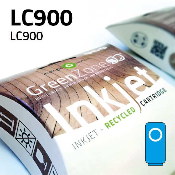 [GBCLC900C] Cartucho Brother LC900 cian | 13 ml | Green Zone