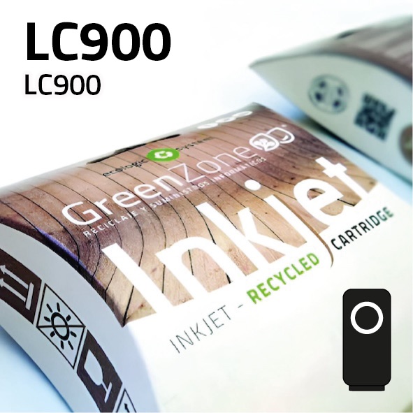 [GBCLC900N] Cartucho Brother LC900 negro | 26 ml | Green Zone