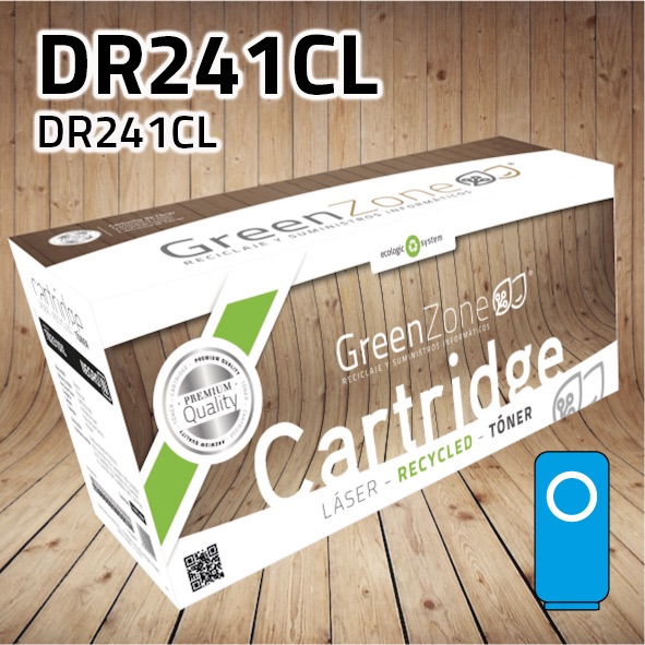 Tambor Brother DR241CL cian | 15.000 páginas | Green Zone