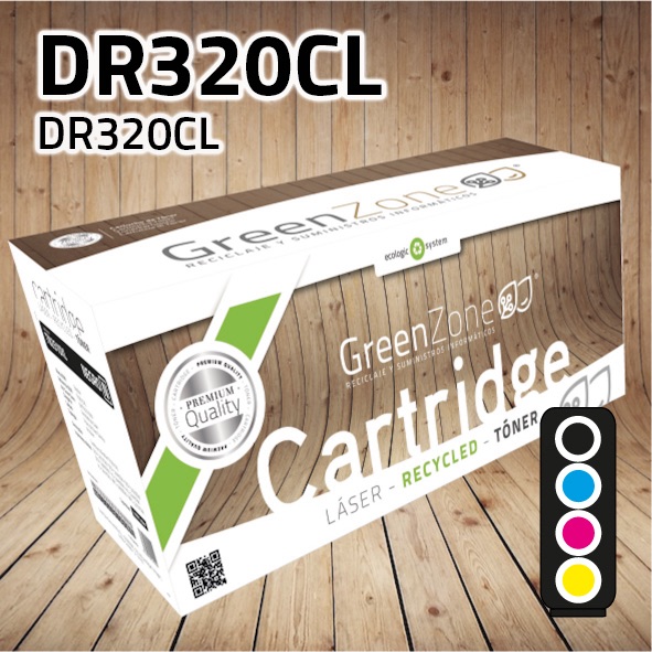[GBTDR320NO] Tambor Brother DR320CL | 25.000 páginas | Green Zone