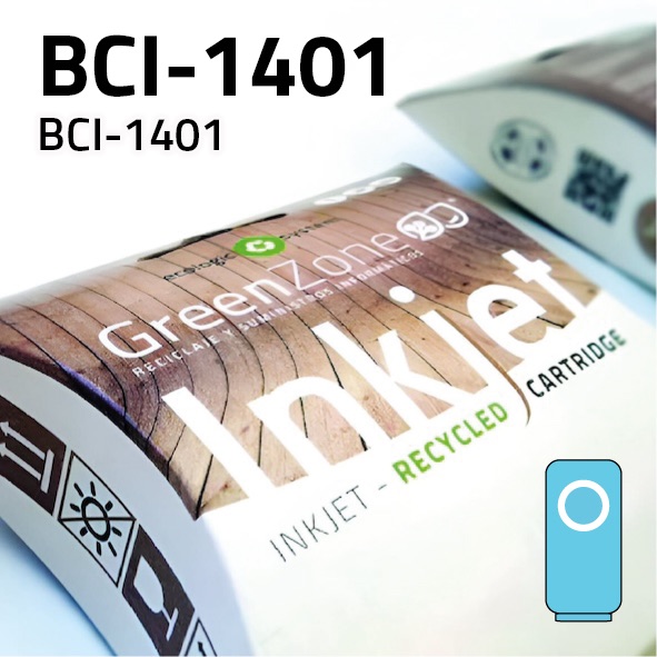 Cartucho Canon BCI-1401 Light cian | 130 ml | Green Zone