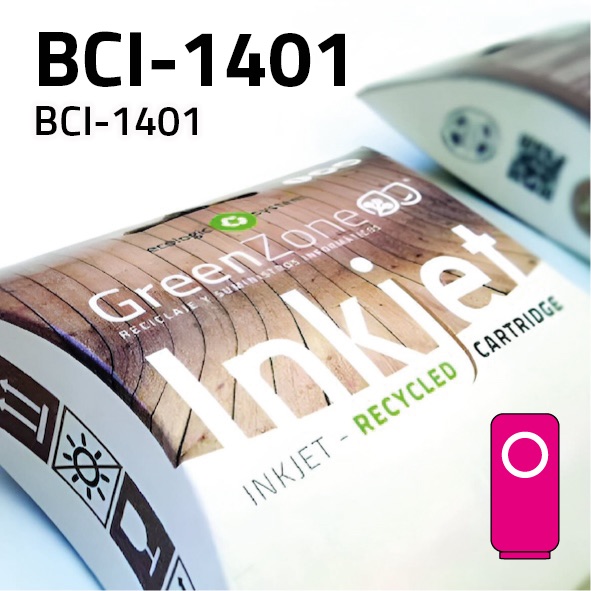 Cartucho Canon BCI-1401 magenta | 130 ml | Green Zone