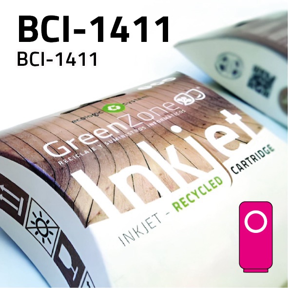 Cartucho Canon BCI-1411 magenta | 330 ml | Green Zone