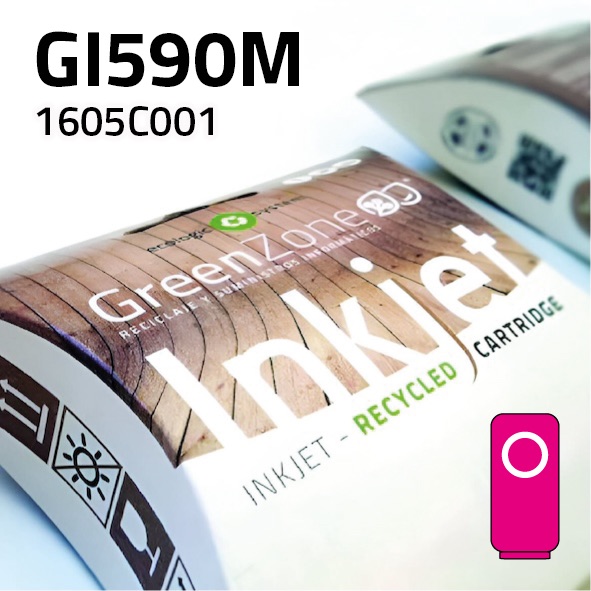 [GCCGI590M] Cartucho Canon GI590M magenta | 70 ml | Green Zone