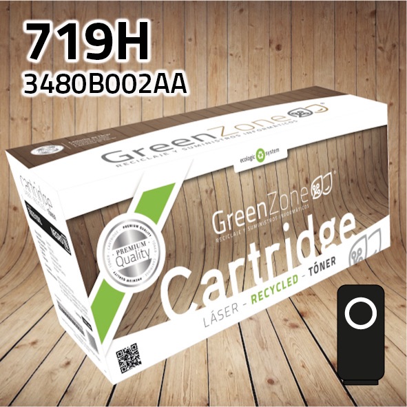 Tóner Canon (719H) 3480B002 negro | 6.500 páginas | Green Zone