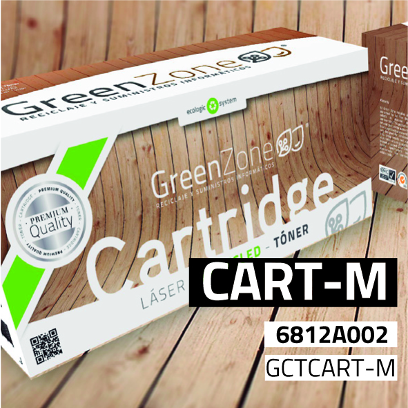 Tóner Canon Cartridge M / L50 / PC1270 (6812A002) negro | 10.000 páginas | Green Zone