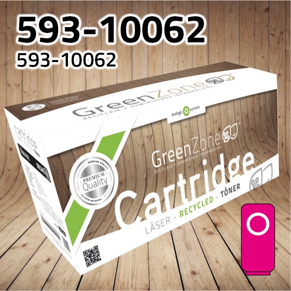 [GDT0062M] Tóner Dell 593-10062 magenta | 4.000 páginas | Green Zone