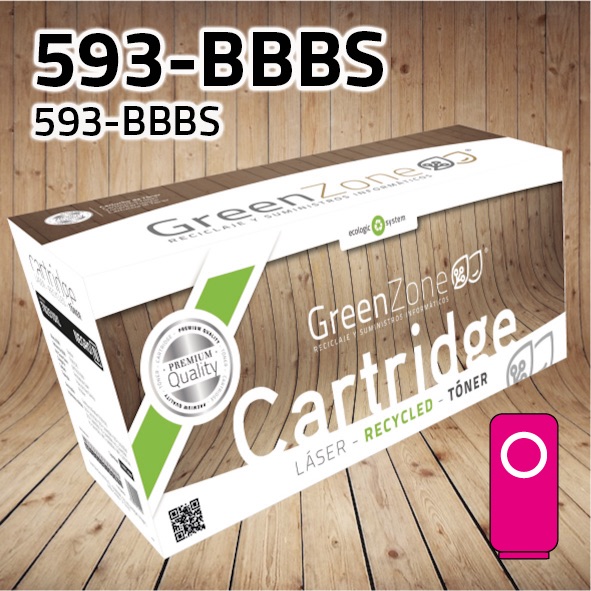 Tóner Dell 593-BBBS magenta | 4.000 páginas | Green Zone