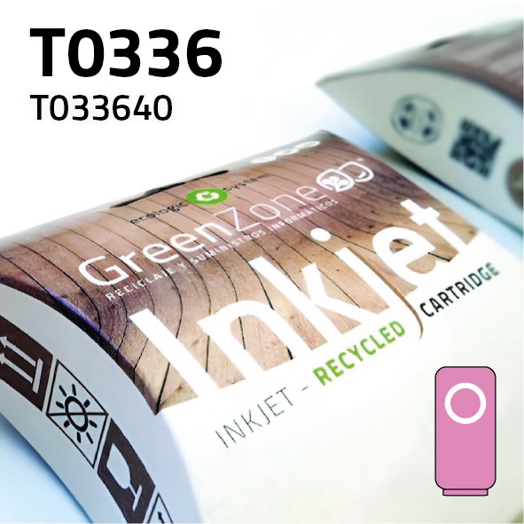Cartucho Epson T033640 Light magenta | 19 ml | Green Zone
