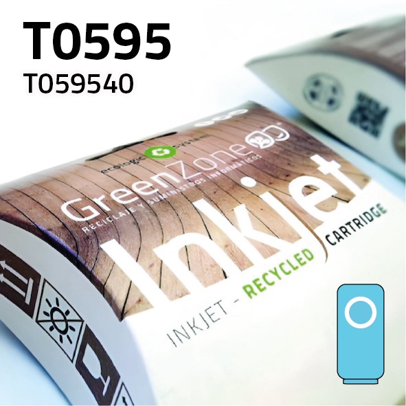Cartucho Epson T059540 Light cian | 17 ml | Green Zone