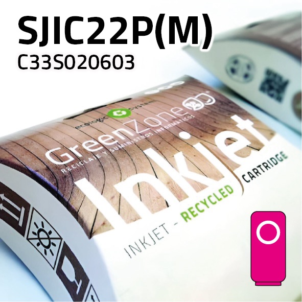 Cartucho Epson C33S020603 (SJIC22P(M)) magenta | 32,5 ml | Green Zone
