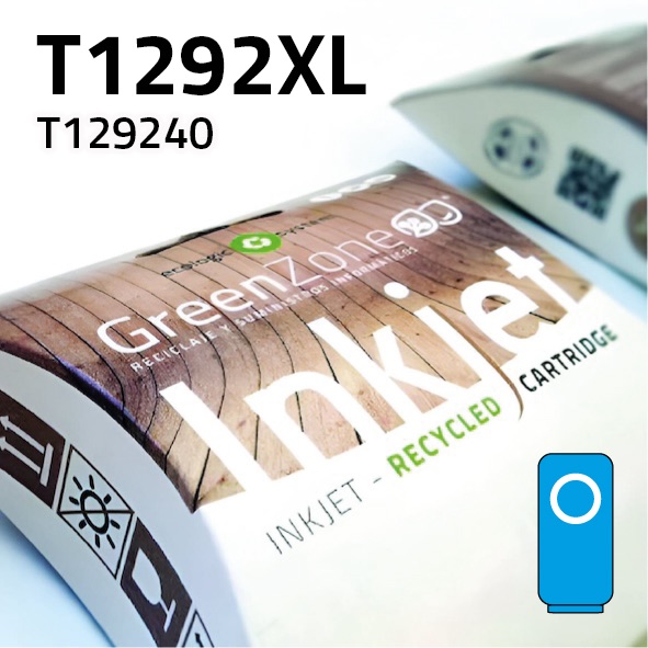 Cartucho Epson T129240XL cian | 16 ml | Green Zone