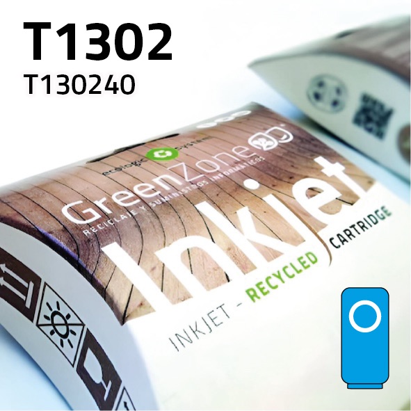 Cartucho Epson T130240 cian | 12 ml | Green Zone