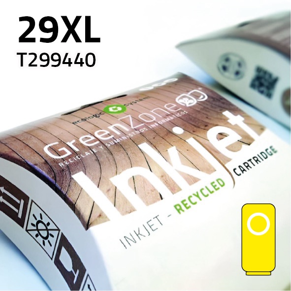 Cartucho Epson T299440 (29XL) amarillo | 9,6 ml | Green Zone