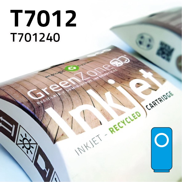 Cartucho Epson T701240 cian | 45 ml | Green Zone
