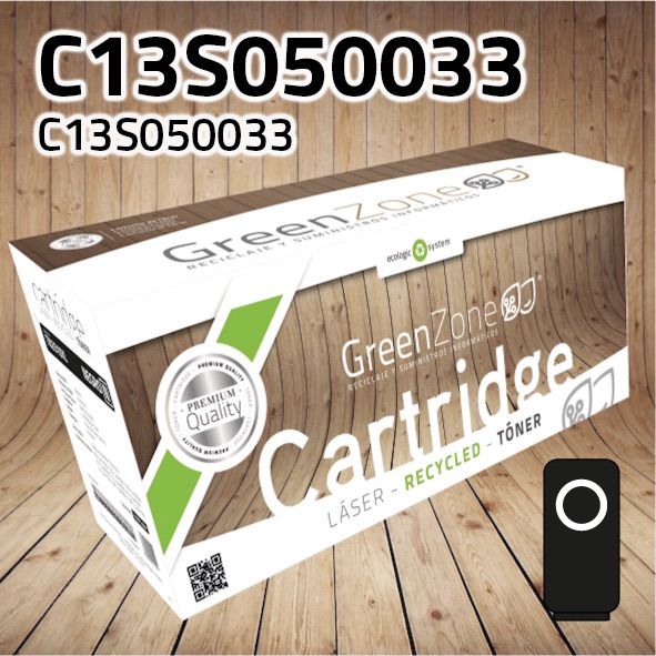 Tóner Epson C13S050033 negro | 6.000 páginas | Green Zone