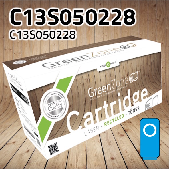 Tóner Epson C13S050228 cian | 5.000 páginas | Green Zone