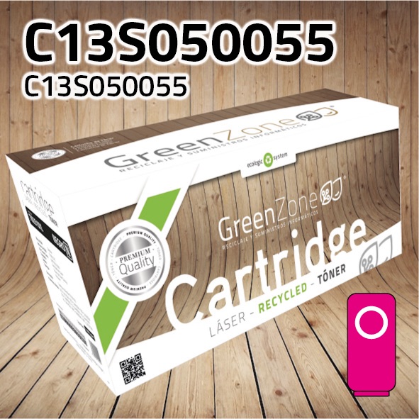 Tóner Epson C13S050055 magenta | 2.700 páginas | Green Zone