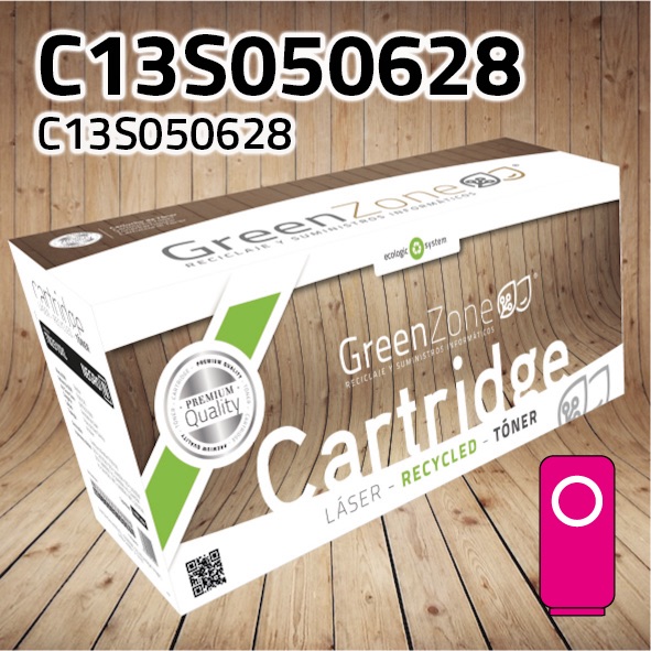 Tóner Epson C13S050628 magenta | 2.500 páginas | Green Zone