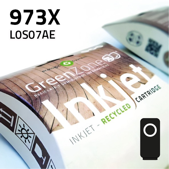 Cartucho HP L0S07AE (973X) negro | 10.000 páginas | Green Zone