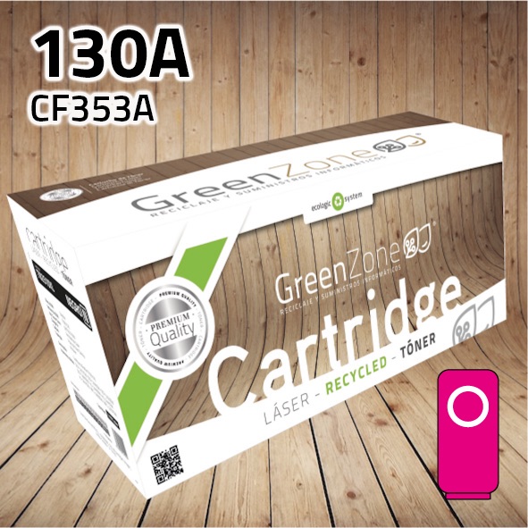 Tóner HP CF353A (130A) magenta | 1.000 páginas | Green Zone