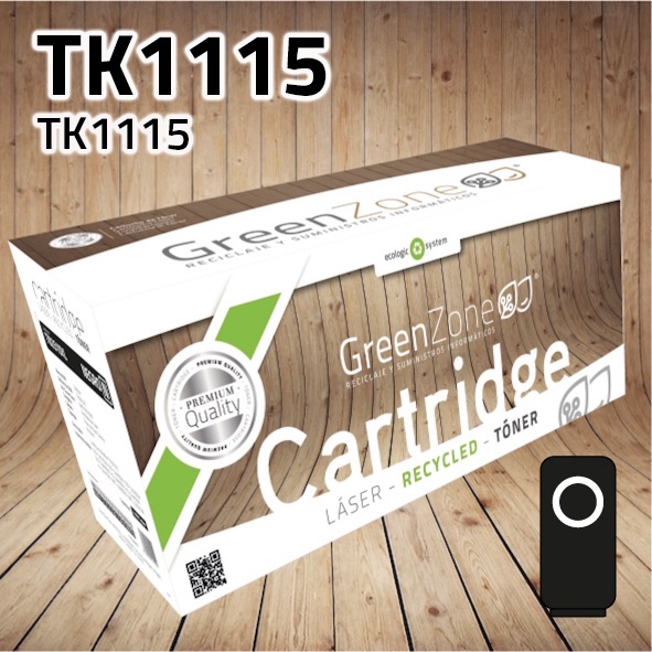 [GKT1115N] Tóner Kyocera TK1115 negro | 1.600 páginas | Green Zone
