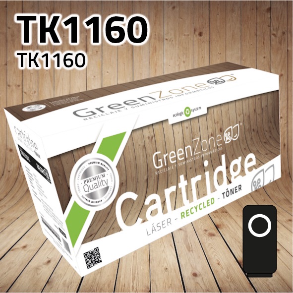 Tóner Kyocera TK1160 negro | 7.200 páginas | Green Zone