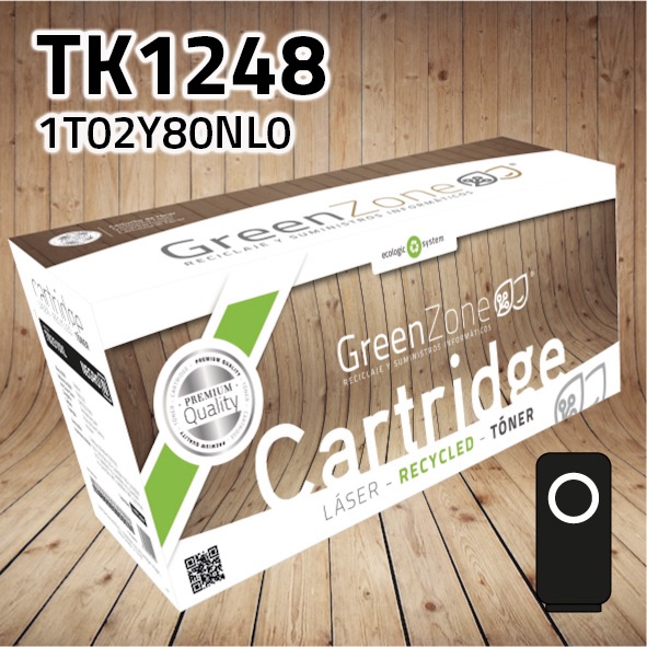 [GKT1248N] Tóner Kyocera TK1248 (1T02Y80NL0) negro | 2.200 páginas | Green Zone