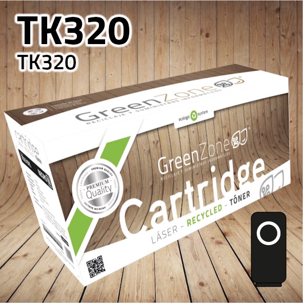 Tóner Kyocera TK320 negro | 15.000 páginas | Green Zone