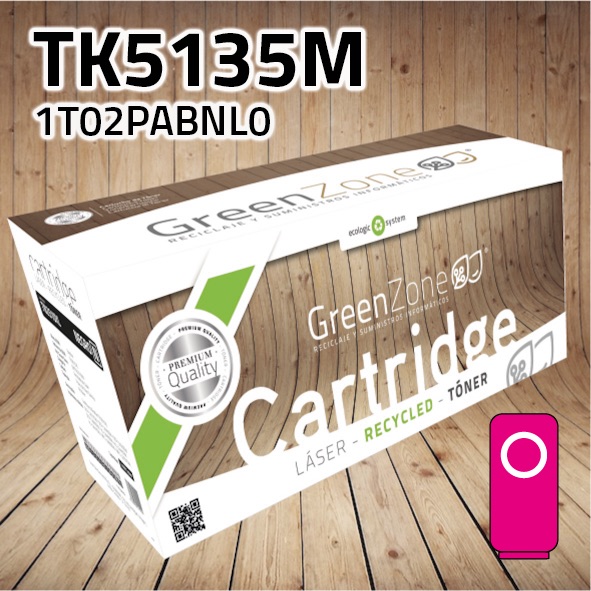 Tóner Kyocera TK5135M magenta | 5.000 páginas | Green Zone