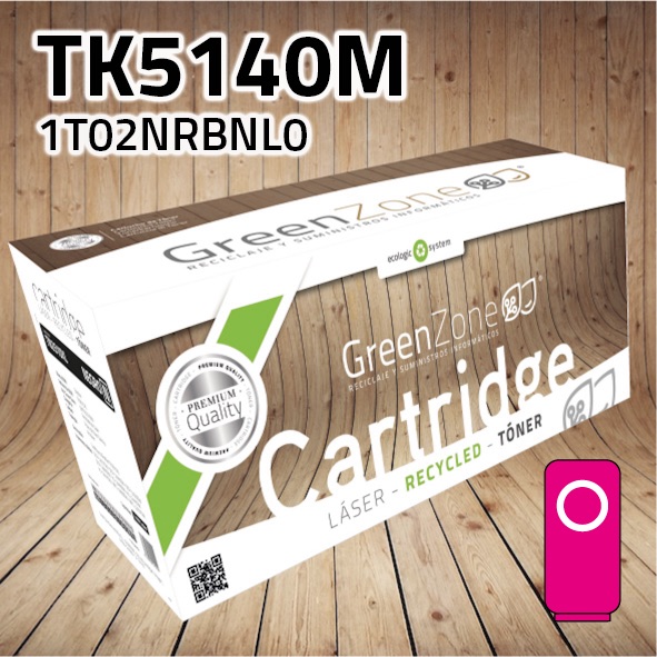 Tóner Kyocera TK5140M magenta | 5.000 páginas | Green Zone