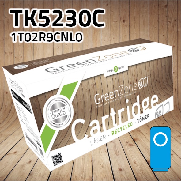 Tóner Kyocera TK5230C polimerizado cian | 3.000 páginas | Green Zone