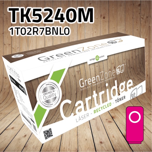Tóner Kyocera TK5240M magenta | 3.000 páginas | Green Zone