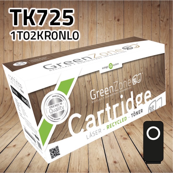 Tóner Kyocera TK725 negro | 34.000 páginas | Green Zone