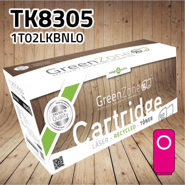 Tóner Kyocera TK8305M polimerizado magenta | 15.000 páginas | Green Zone