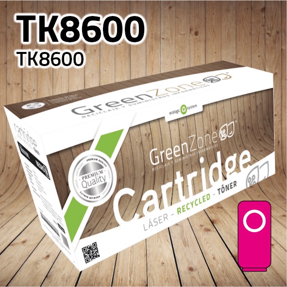 [GKT8600M] Tóner Kyocera TK8600 magenta | 20.000 páginas | Green Zone