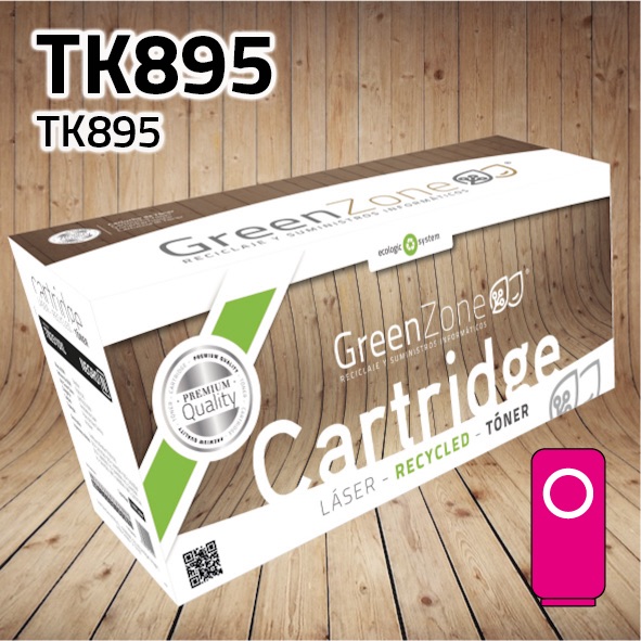[GKT895M] Tóner Kyocera TK895 magenta | 6.000 páginas | Green Zone