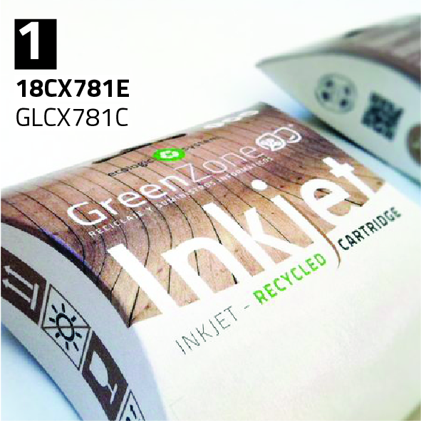 [GLCX781C] Cartucho Lexmark 18CX781E (1) color | 24 ml | Green Zone