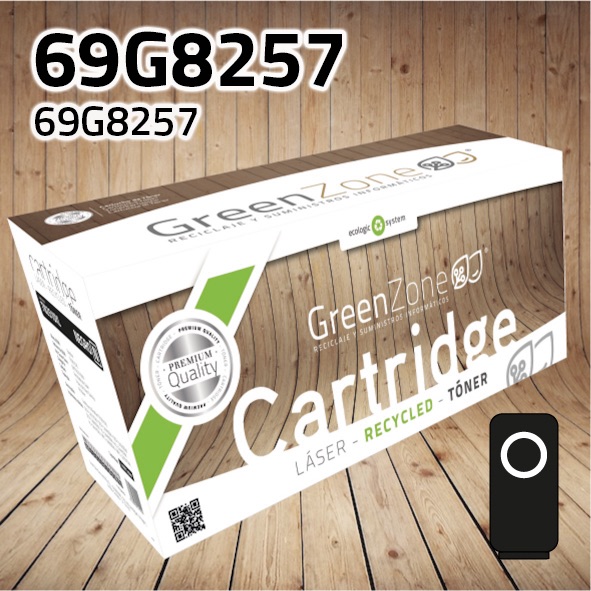 Tambor Lexmark 69G8257 negro | 20.000 páginas | Green Zone