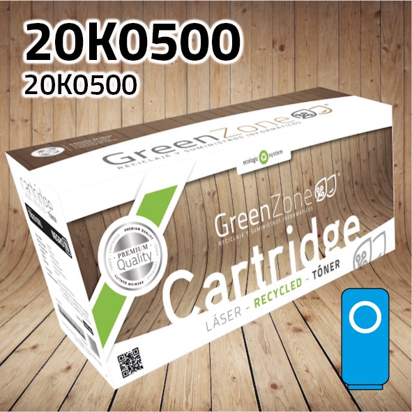 Tóner Lexmark 20K0500 cian | 3.000 páginas | Green Zone
