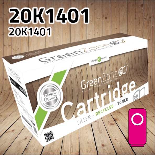 Tóner Lexmark 20K1401 magenta | 6.600 páginas | Green Zone