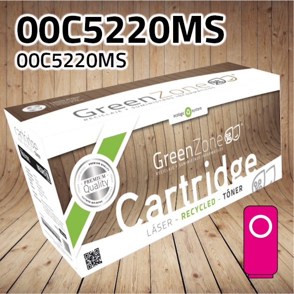 Tóner Lexmark 00C5220MS magenta | 3.000 páginas | Green Zone
