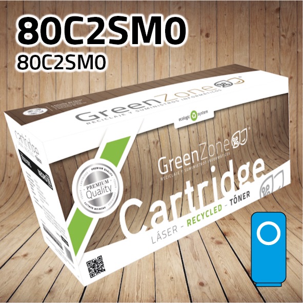 [GLTCX310M] Tóner Lexmark 80C2SM0 magenta | 2.000 páginas | Green Zone