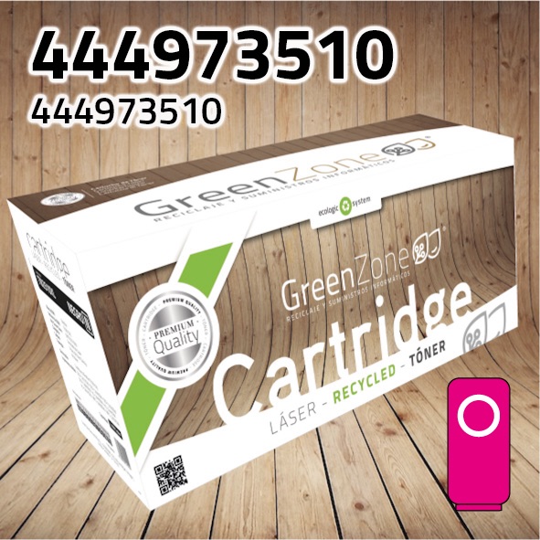 Tóner OKI 444973510 magenta | 5.000 páginas | Green Zone