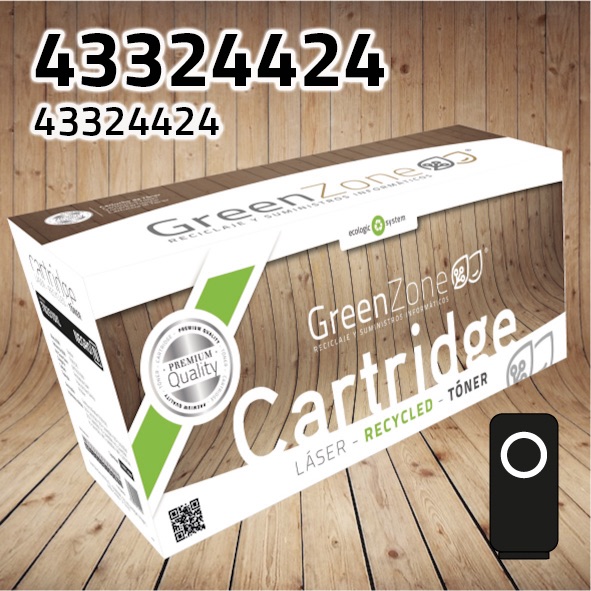 Tóner OKI 43324424 negro | 6.000 páginas | Green Zone