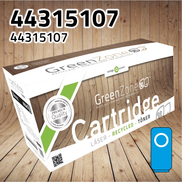 Tambor OKI 44315107 cian | 20.000 páginas | Green Zone