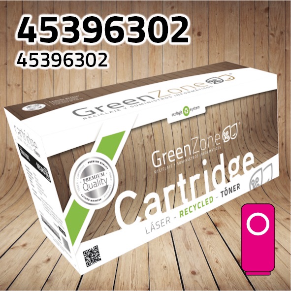 Tóner OKI 45396302 magenta | 6.000 páginas | Green Zone