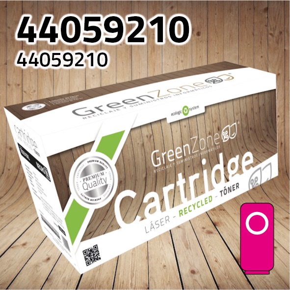 Tóner OKI 44059210 magenta | 10.000 páginas | Green Zone