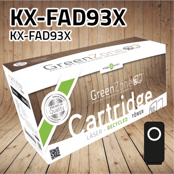 Tambor Panasonic KX-FAD93X negro | 6.000 páginas | Green Zone
